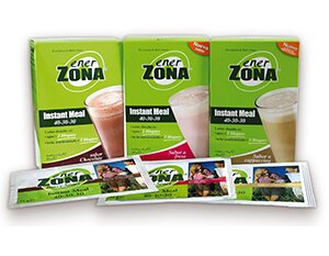 EnerZona Instant Meal 40-30-30 Sabor Yogur-Fresa o Chocolate o Cappuccino