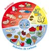 Rueda de los Alimentos de la Dieta de la Zona