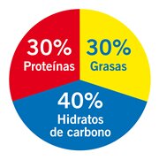 Los grupos de nutrientes