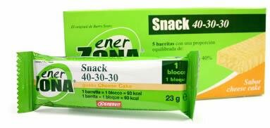 Snack Cheese Cake de Enerzona - Dieta de la Zona