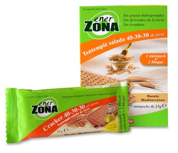 EnerZona Galletas 40-30-30 de avena, coco o cacao